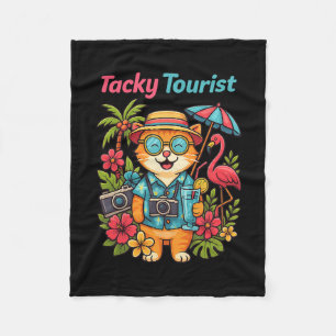 Couverture Polaire Tenue de touriste ringarde de vacances Costume de