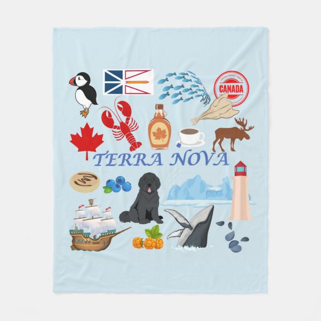 Couverture Polaire Terra Nova Terre-Neuve (Devant)