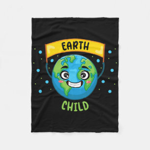 Couverture Polaire Terre Enfant Sauver Planète Enseignant Science Cli