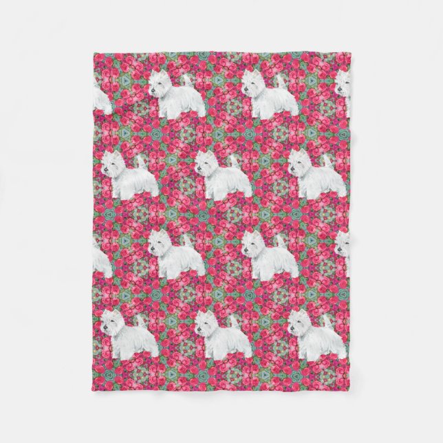 Couverture Polaire Terriers Blancs des Highlands Occidentaux (Devant)