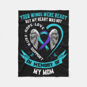Couverture Polaire Tes Ailes Étaient Prêtes Mais Mon Coeur N'Était Pa
