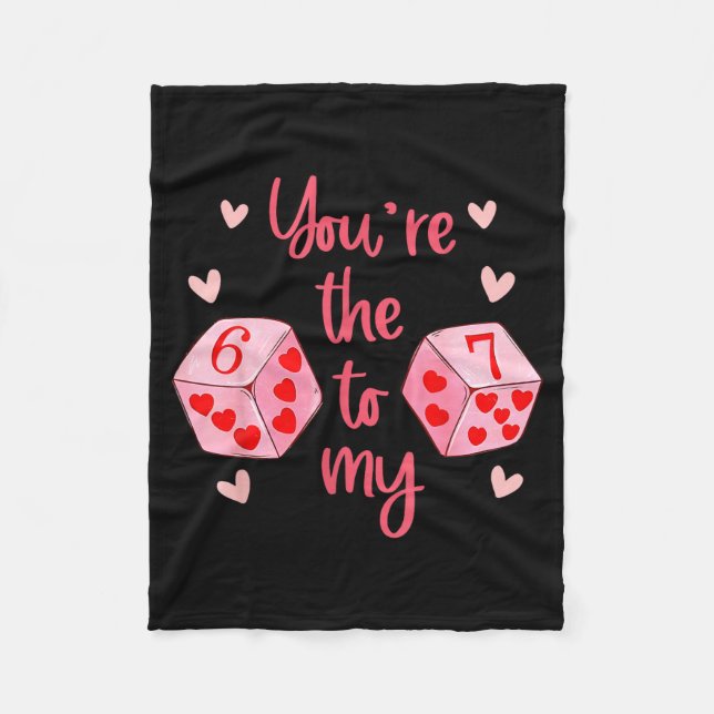 Couverture Polaire T'es le 6 pour mon 7 drôle de Saint-Valentin 67 Me (Devant)