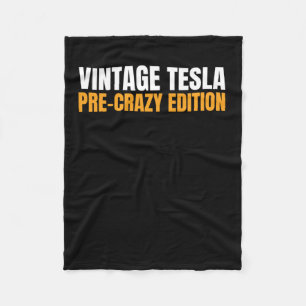 Couverture Polaire Tesla Vintage - Edition Pré-folle Magnet ou Autoco