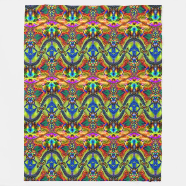 Couverture Polaire Tessellation (Devant)