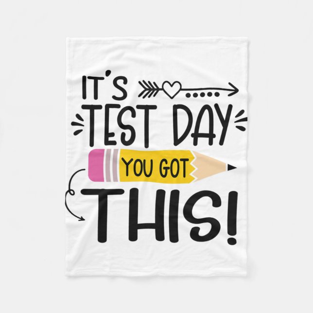 Couverture Polaire Test Day C'est Test Day Vous avez ce professeur St (Devant)