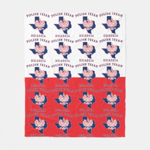 Couverture Polaire Texan polonais Dziadzia