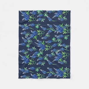 Couverture Polaire Texas Bluebonnets Texan