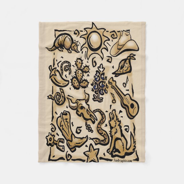 Couverture Polaire Texas Thangs (Devant)