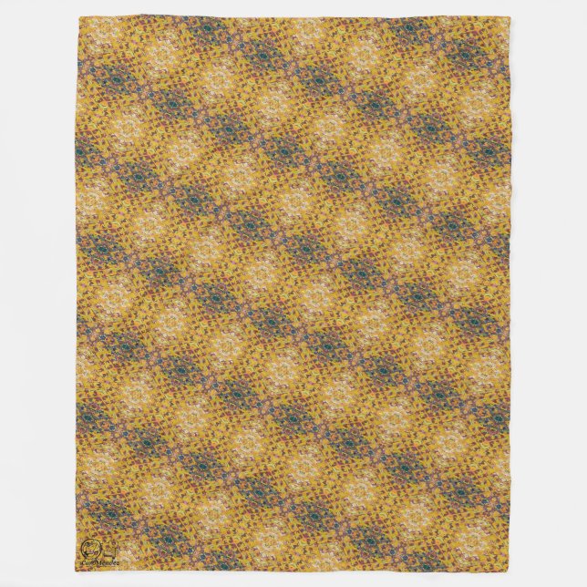 Couverture Polaire Textura #1 de la obra Piña. SERIE (Devant)