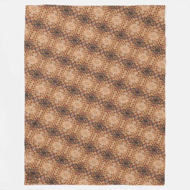 Couverture Polaire Textura #3 de la obra Piña. SERIE (Devant)