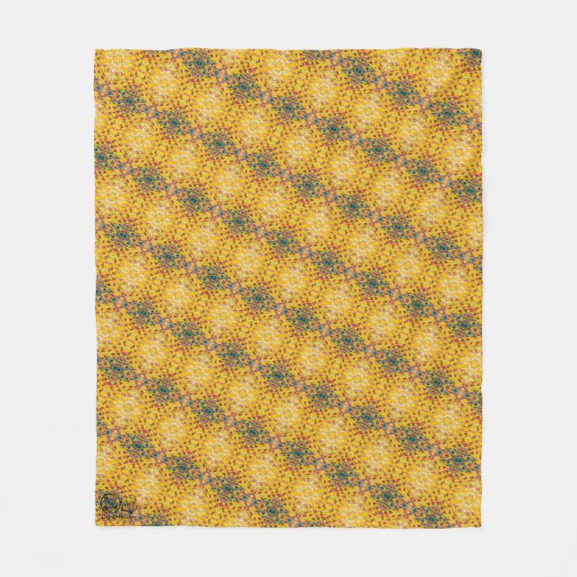Couverture Polaire Textura #4 de la obra Piña. SERIE (Devant)
