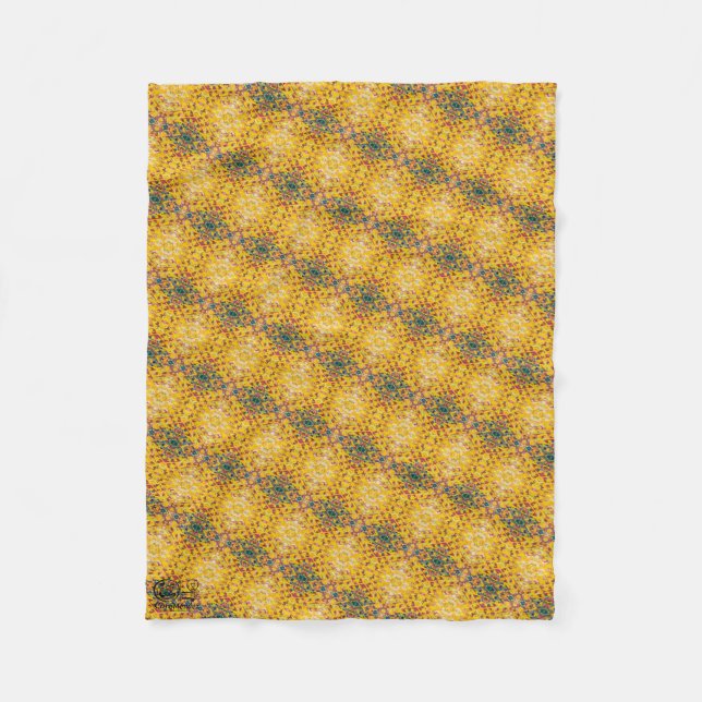 Couverture Polaire Textura #4 de la obra Piña. SERIE (Devant)