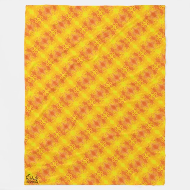 Couverture Polaire Textura #61 de la obra Nuit (Devant)