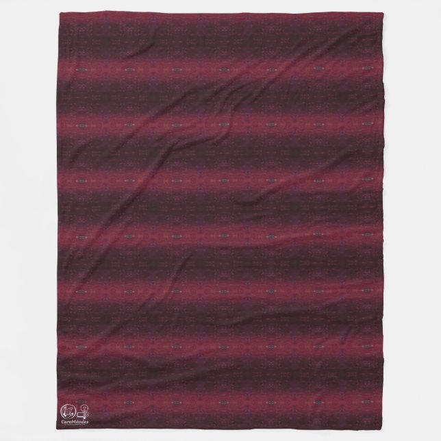 Couverture Polaire Textura #6 de la obra La puesta del sol (Devant)