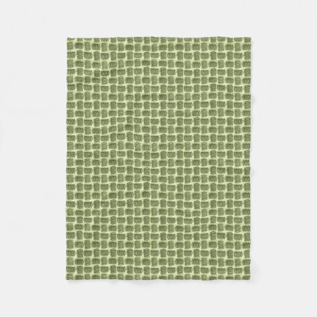Couverture Polaire Texture Checkered de plancher d'acier inoxydable (Devant)