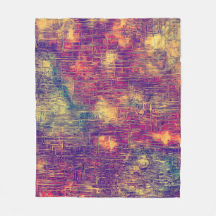 Couverture Polaire Texture créative vintage de surface, gros plan