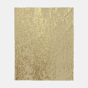 Couverture Polaire Texture de grunge d'or pour créer un effet déprimé