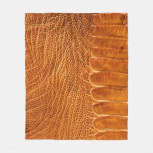 Couverture Polaire Texture de la peau d'autruche : Papier peint luxue