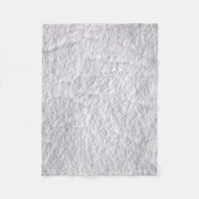 Couverture Polaire Texture de neige compactée (Devant)