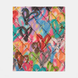 Couverture Polaire Texture de peinture Abstraite Spray Arrière-plan,
