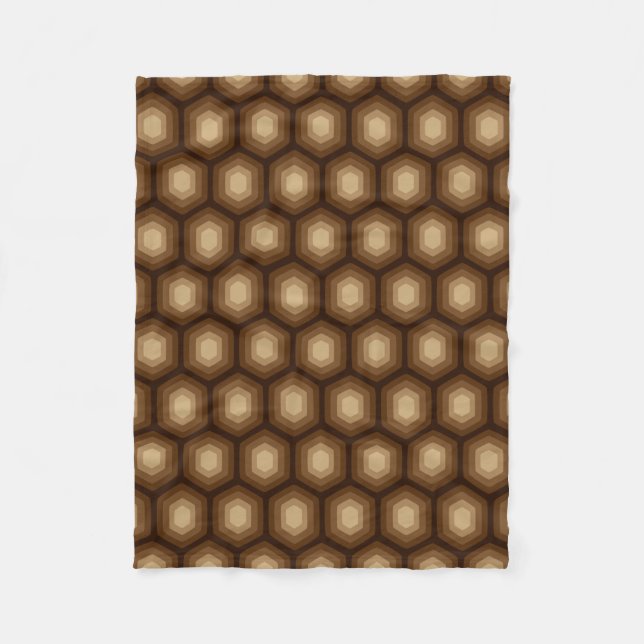 Couverture Polaire Texture du dessin animé animal (Devant)