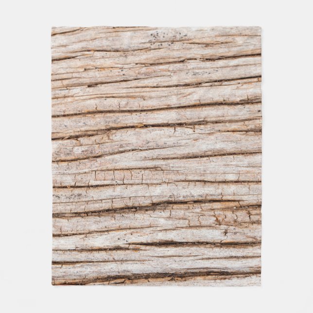 Couverture Polaire Texture en bois foncé. arrière - plan Abstrait Vin (Devant)