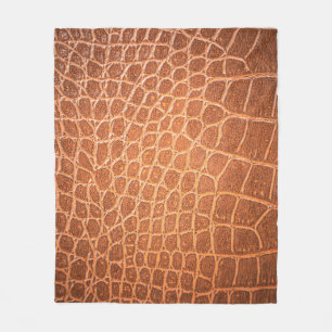 Couverture Polaire texture en cuir Brown pour arrière - plan