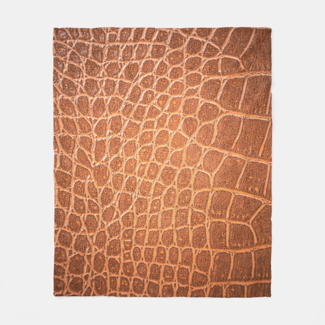 Couverture Polaire texture en cuir Brown pour arrière - plan (Devant)