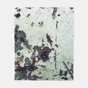 Couverture Polaire Texture métallique avec rayures et craquelures abs