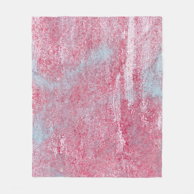 Couverture Polaire Texture métallique avec rayures et fissures abstra (Devant)