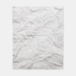 Couverture Polaire Texture papier recouverte