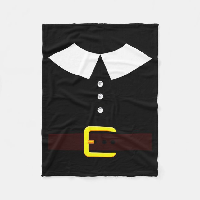 Couverture Polaire Thanksgiving Lgrim Shirt - New World Lgrim Costume (Devant)