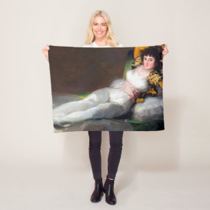 Couverture Polaire The Clothed Maja, Francisco Goya, 1798-1803