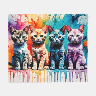 Couverture Polaire The Colorful Quartet: Paws and Paint!