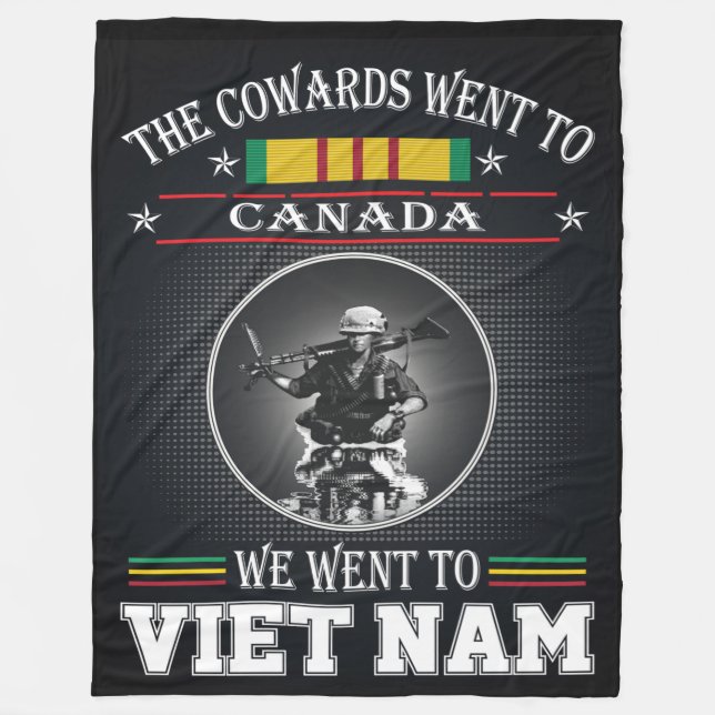 COUVERTURE POLAIRE THE COWARDS WENT TO CANADA (Devant)