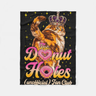 Couverture Polaire The donut holes fan club funny cat meme