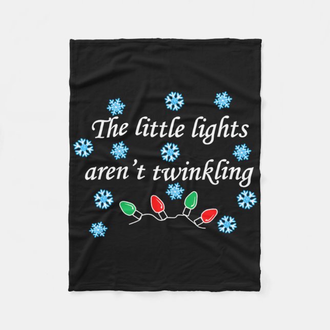 Couverture Polaire The Little Lights Ar't Twinkling (Devant)