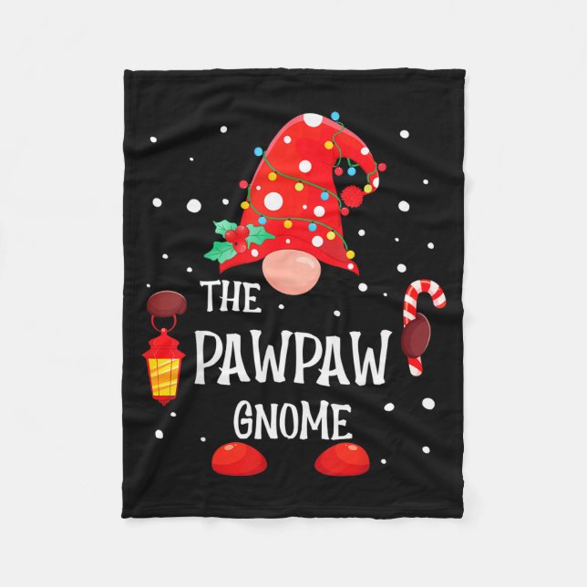 Couverture Polaire The Pawpaw Gnome Matching Family Christmas Gnome P (Devant)