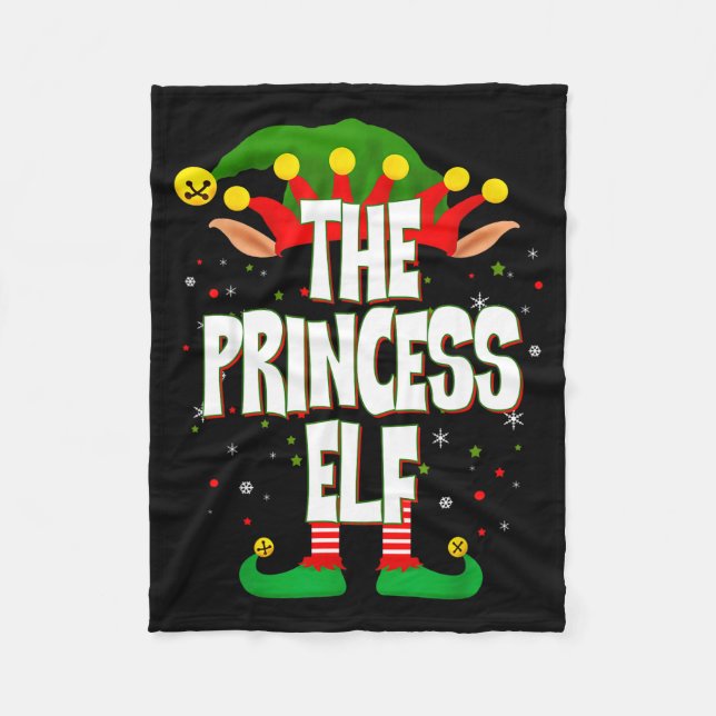 Couverture Polaire The Princess Elf Christmas  (Devant)