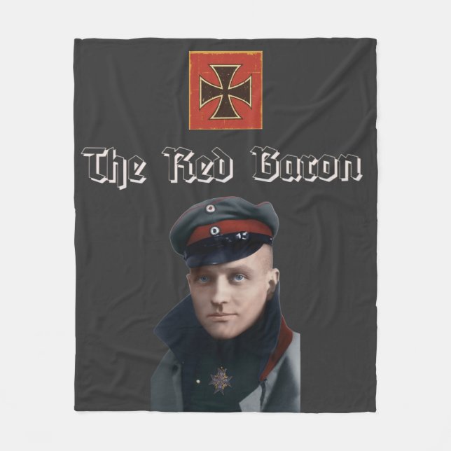 Couverture Polaire The Red Baron WWI (Devant)