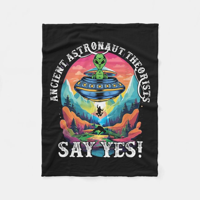 Couverture Polaire Théoristes des astronautes de l'espace disent oui  (Devant)