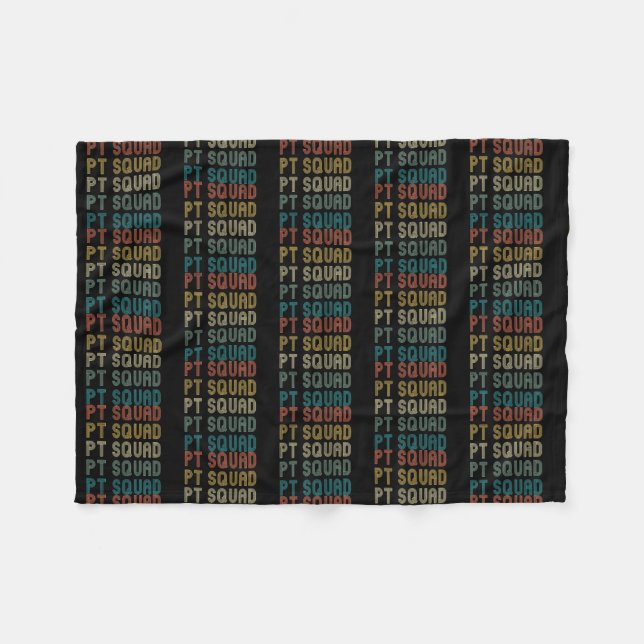 Couverture Polaire Thérapie physique rétro Idée de thérapeute de l'éq (Devant (Horizontal))