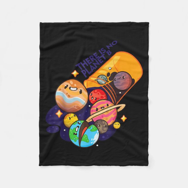 Couverture Polaire There Is No Planet B Clothing Design  (Devant)