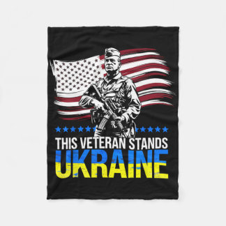 Couverture Polaire This Veteran Stands With Ukraine 3 