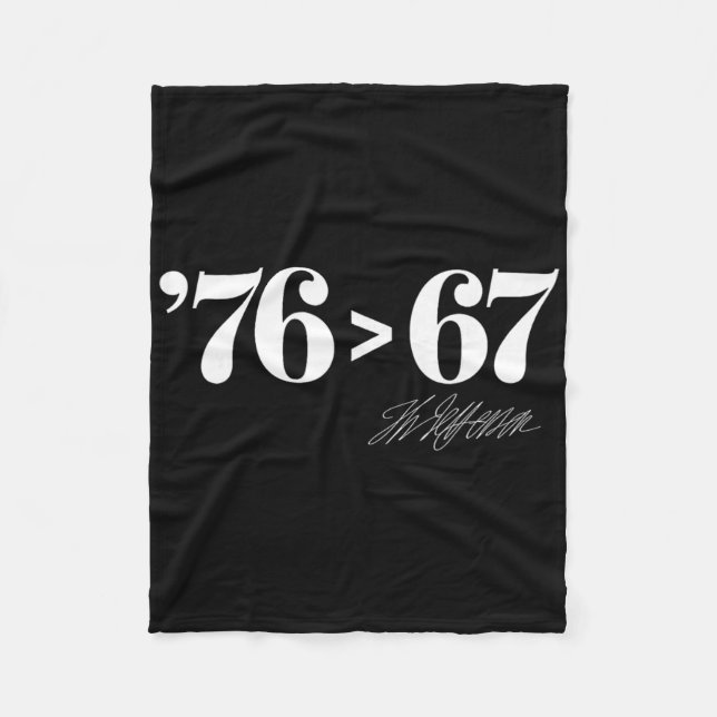 Couverture Polaire Thomas Jefferson 76 > 67 Auto-évident Minimal M (Devant)