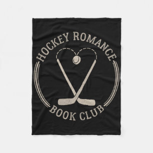 Couverture Polaire Threadless Grey Sky Chai Hockey Romance Book Club