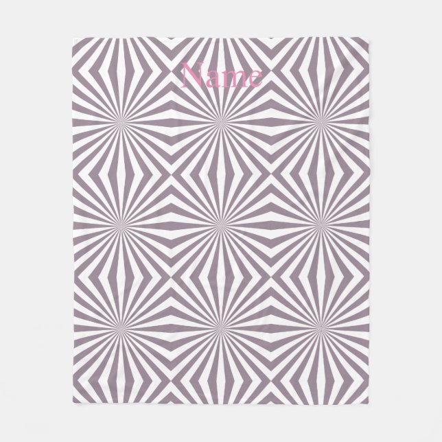 Couverture Polaire Thunder_Cove de Starburst Abstrait (Devant)