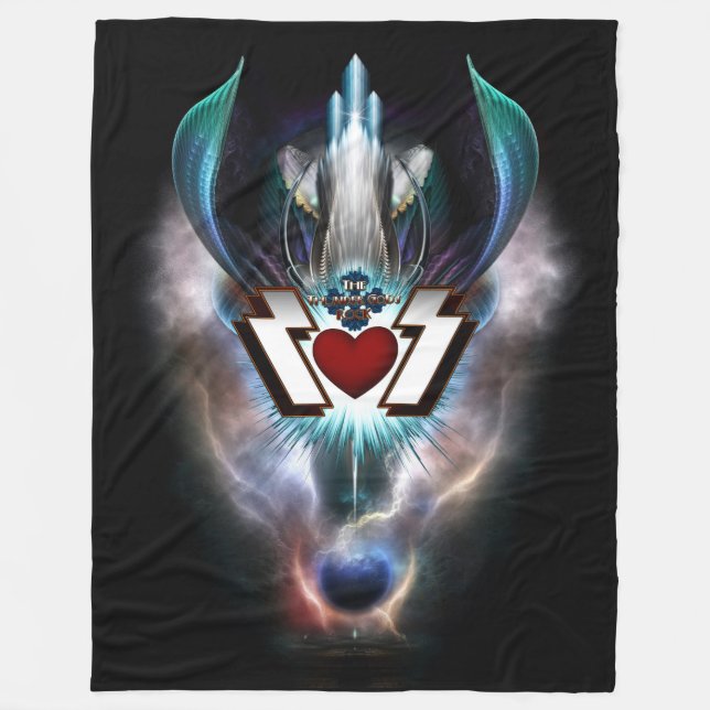 Couverture Polaire Thunder Gods Rock Fleece Blanket (Devant)