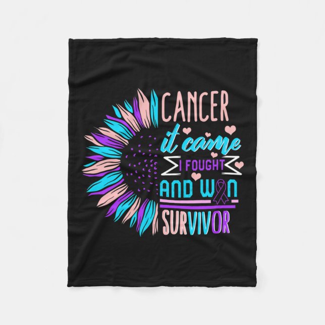 Couverture Polaire Thyroidectomie du tournesol survivant (Devant)