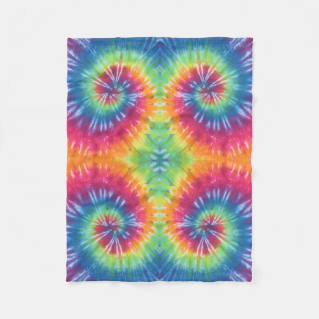Couverture Polaire Tie Tee Dye (Devant)